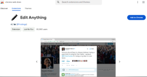 Edit Anything - The Top Chrome Extension for Web Editing