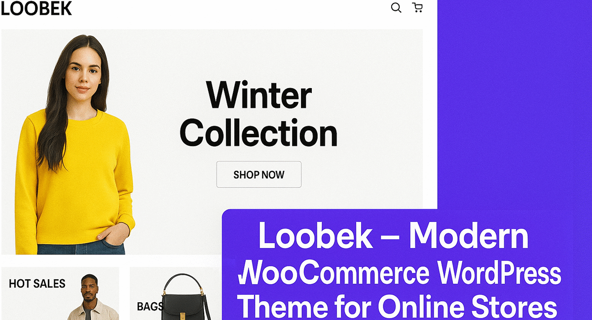 Loobek A Powerful and Flexible WooCommerce WordPress Theme for Online Store