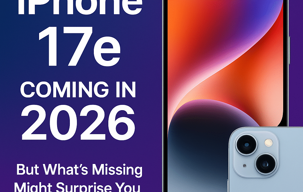 iPhone 17e Coming in 2026 But What’s Missing Might Surprise You