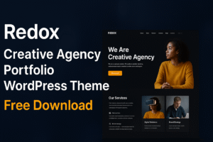 Redox - Creative Agency Portfolio WordPress Theme