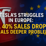 Tesla Sales Crash 40% in Europe Here's Why Rivals Like BYD Are Surging Ahead